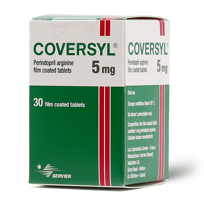Coversyl 5mg 30 Tablets