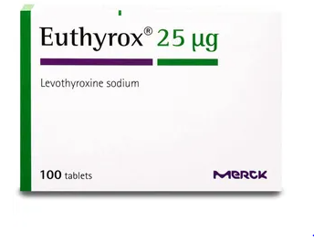 Euthyrox 25mcg 100 Tablets
