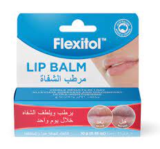 Flexitol Lip Balm Hydrates 4 Severe Dry, Capped Lips