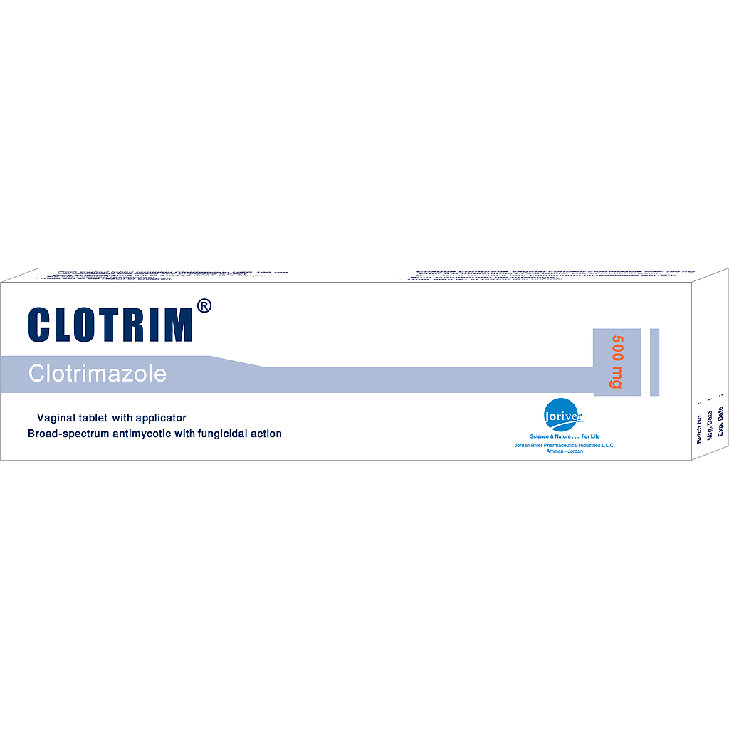 Clotrim 500mg 1 Vaginal Tablet