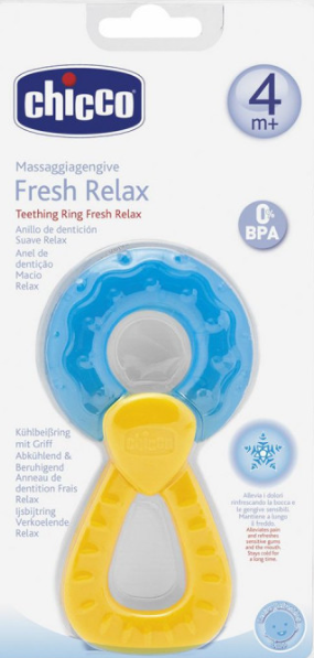 Chicco Teething Ring Fresh Relax 4m+