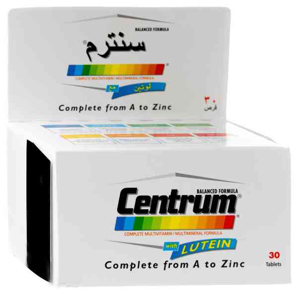 Centrum With Lutein 30Tab