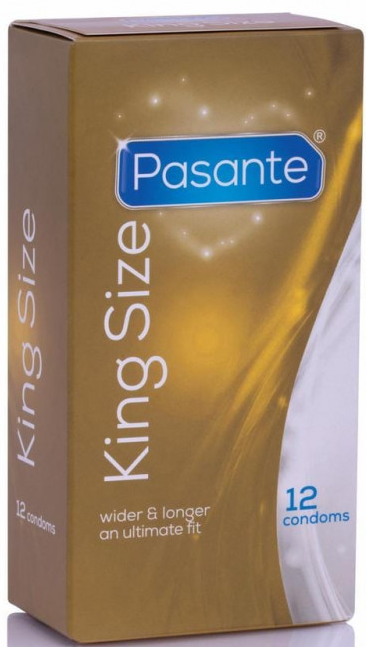 Pasante King Size 12 Condoms