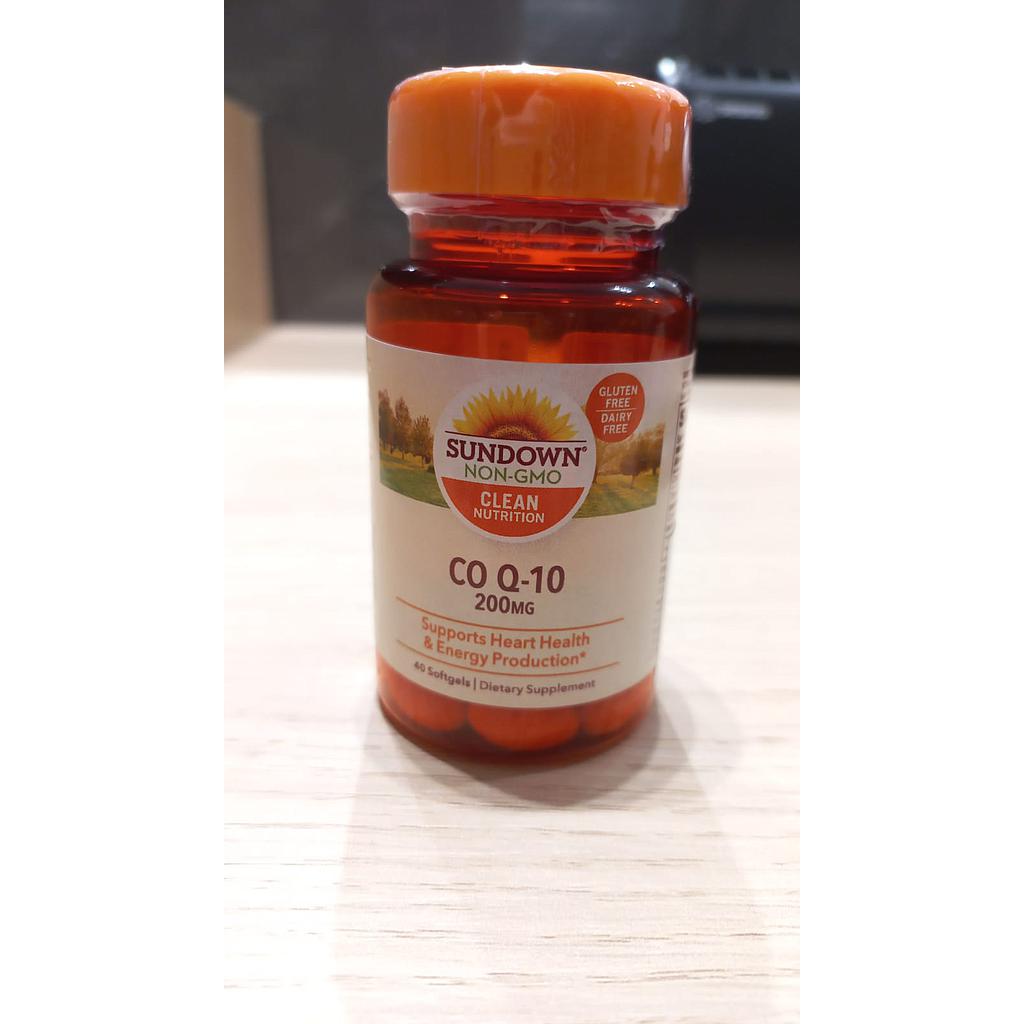 Sundown Co Q-10 200mg 40 Softgels