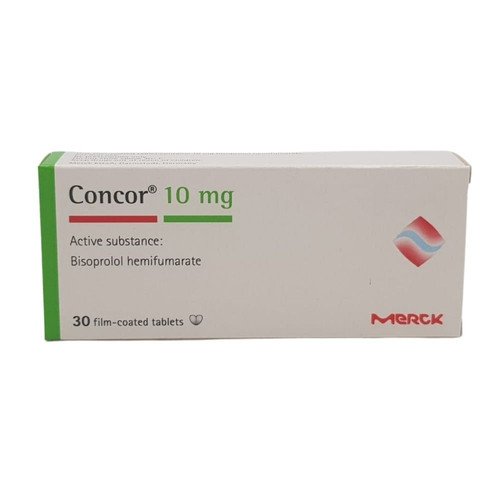 Concor 10mg 30 Tablets