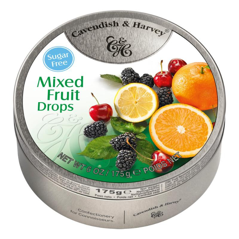 Cavendish &amp; Harvey Mixed Fruit Sugar Free 175g