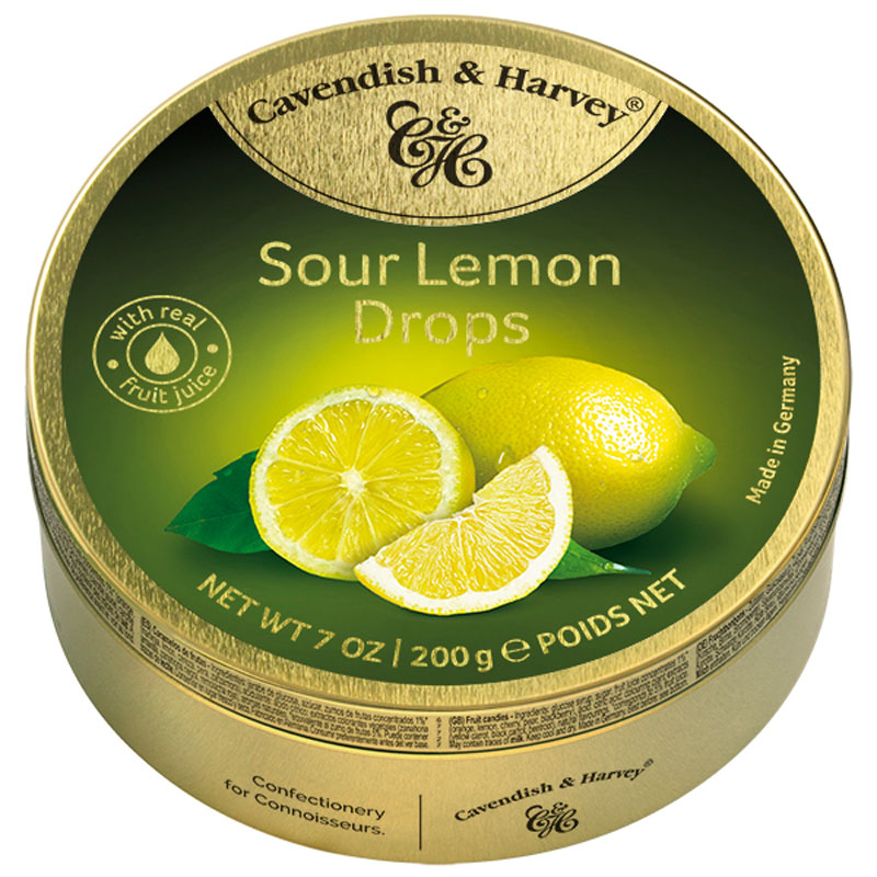 Cavendish &amp; Harvey Sour Lemon 200g