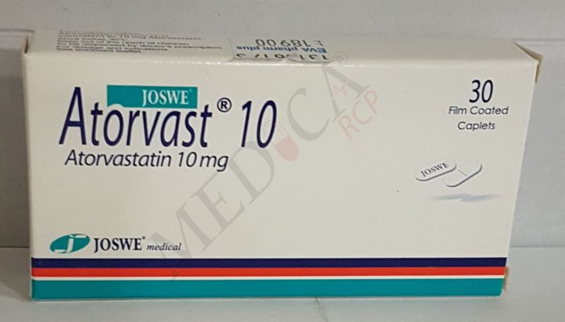 Atorvast 10mg 30 Caplets