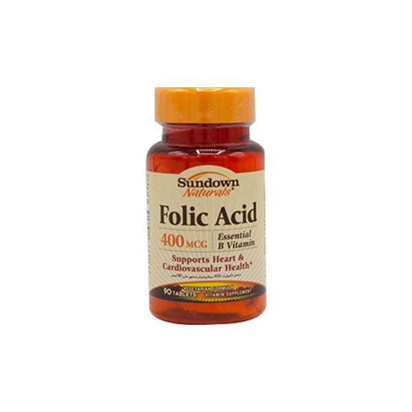 Sundown Folic Acid 400mcg 90 Tablet