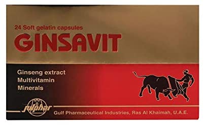 Ginsavit Multivitamin 24 Capsules