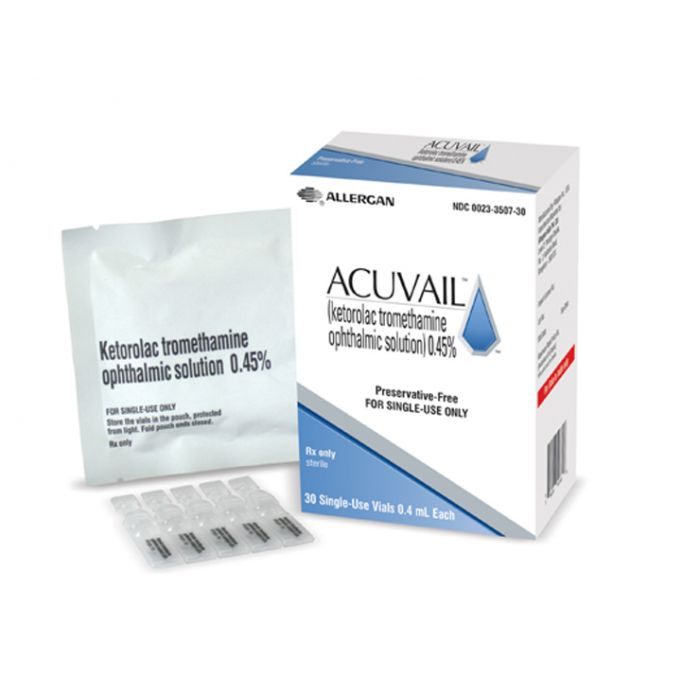 Acuvail .45% Eye Drops 30 single doses