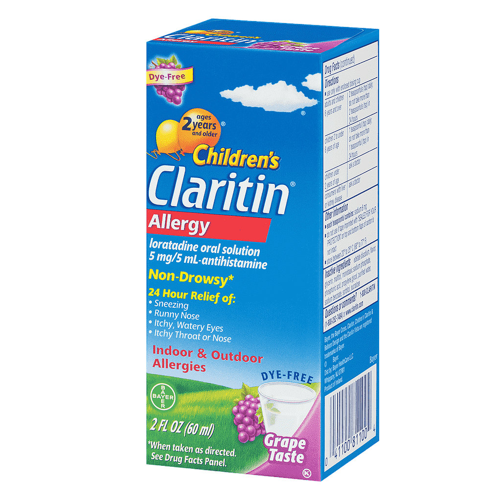Claritine 1mg/ml Syrup 100ml