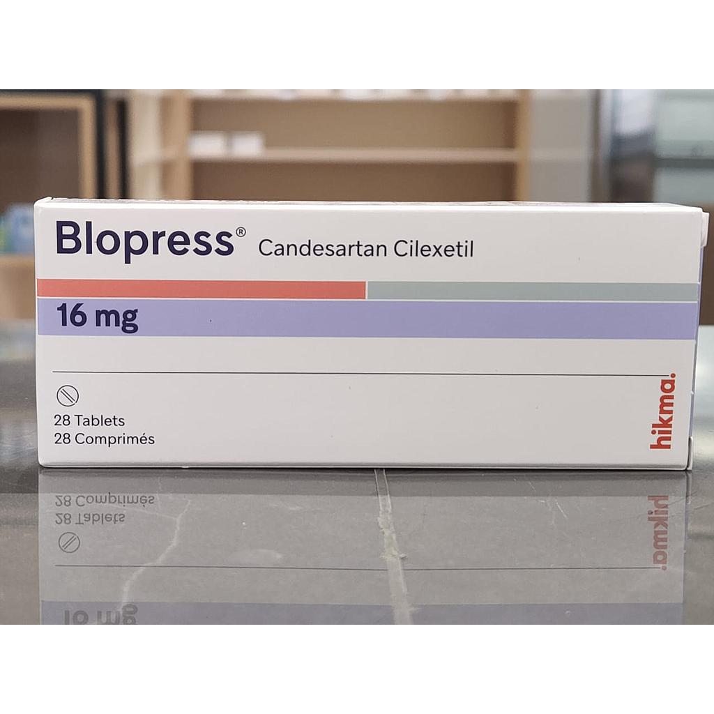 Blopress 16mg 28 Tablets