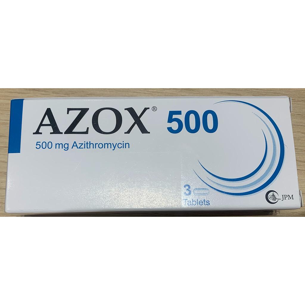 Azox 500 mg 3 Caps