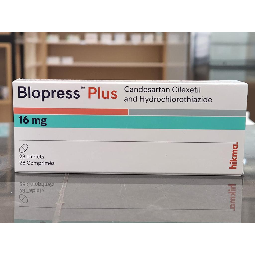 Blopress Plus 16mg 28 Tablets