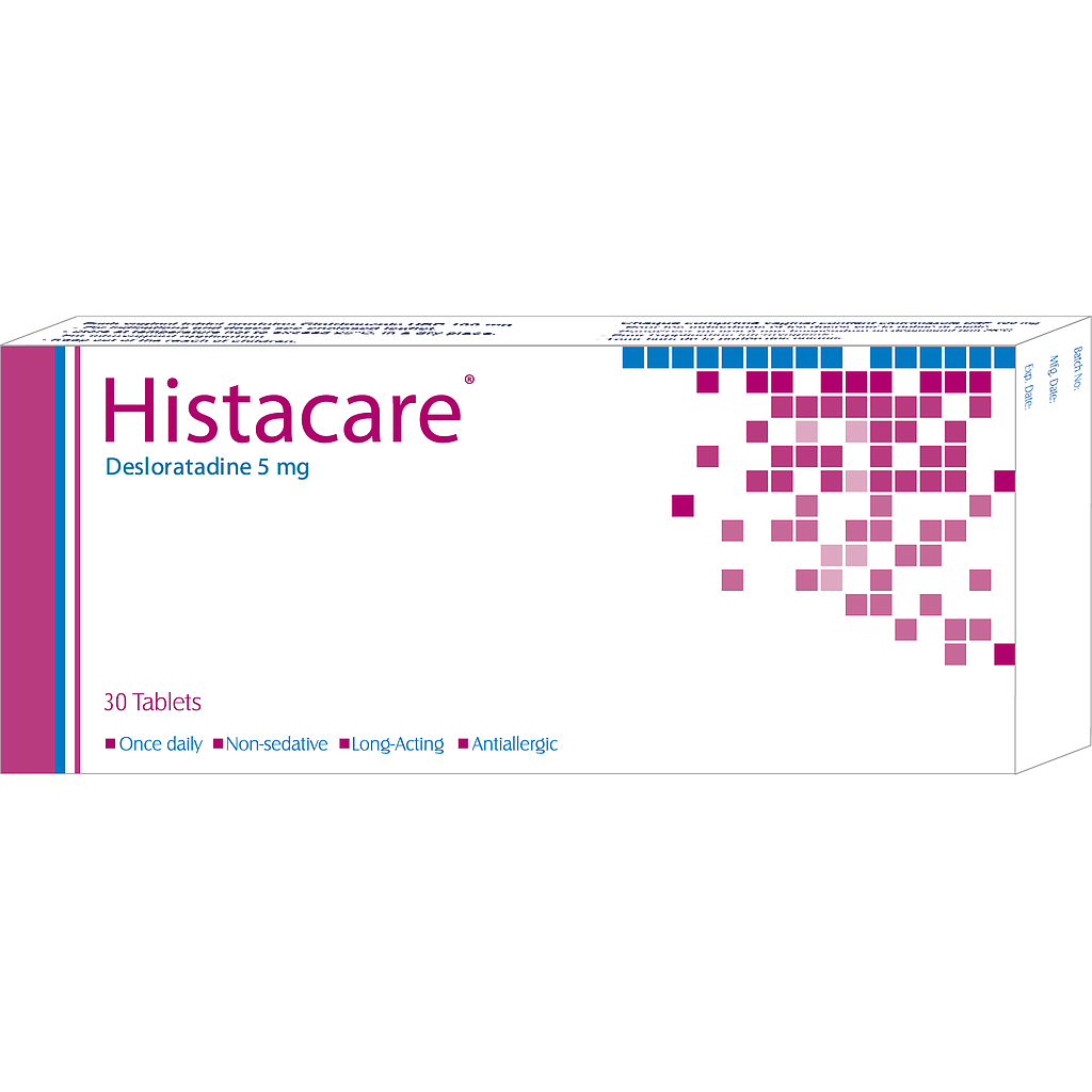Histacare 5mg 30 Tablets