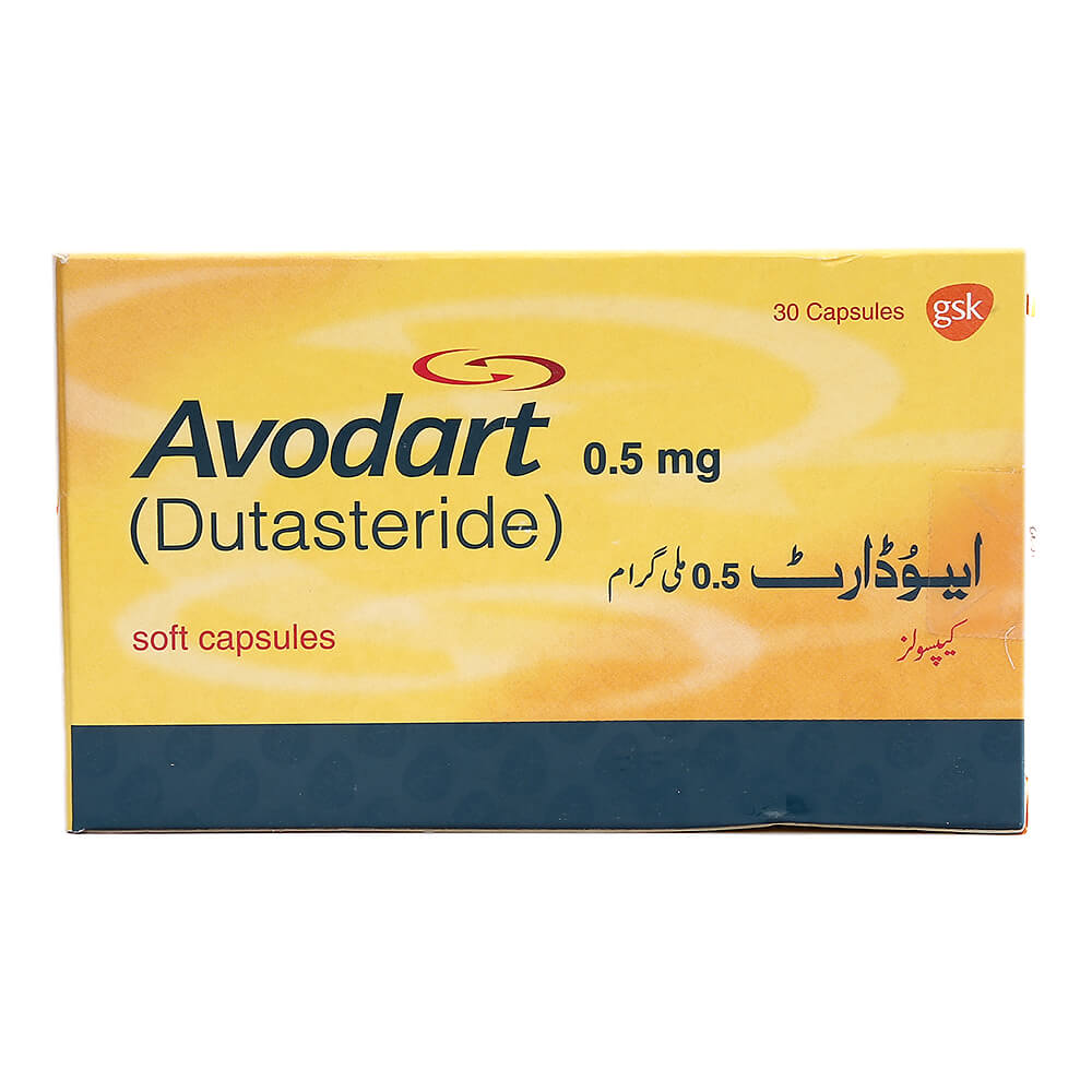 Avodart 0.5mg 30 capsules