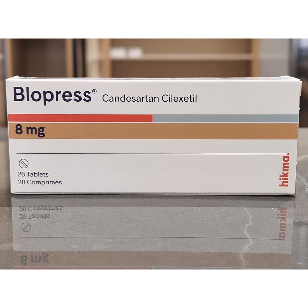 Blopress 8mg 28 Tabs