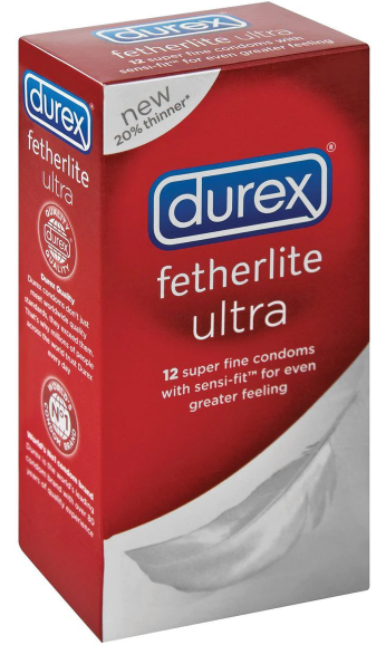 Durex Fetherlite Ultra Condom 12 Condoms