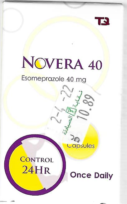 Novera 40mg 30 Capsules