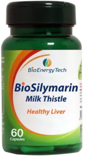 Bio Energy BioSilymarin Milk Thistle 60 Capsules
