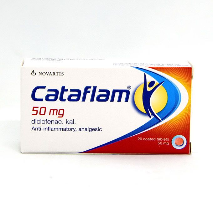 Cataflam 50mg 20 Tablets
