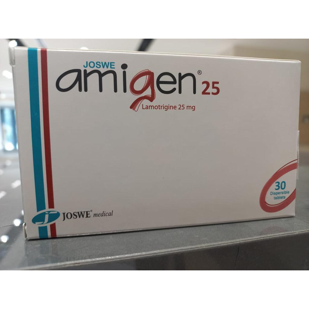 Amigen 25mg 30 Tablets