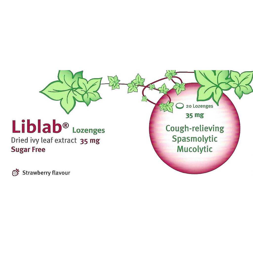 Liblab 35mg 20 Cough Lozenges 