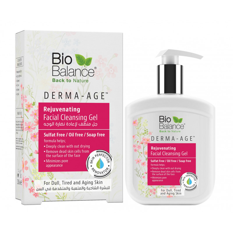 BioBalance Derma-Age Rejuvenating Facial Cleansing Gel 250ml
