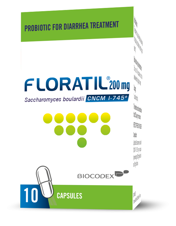 Floratil 200mg 10 Capsules