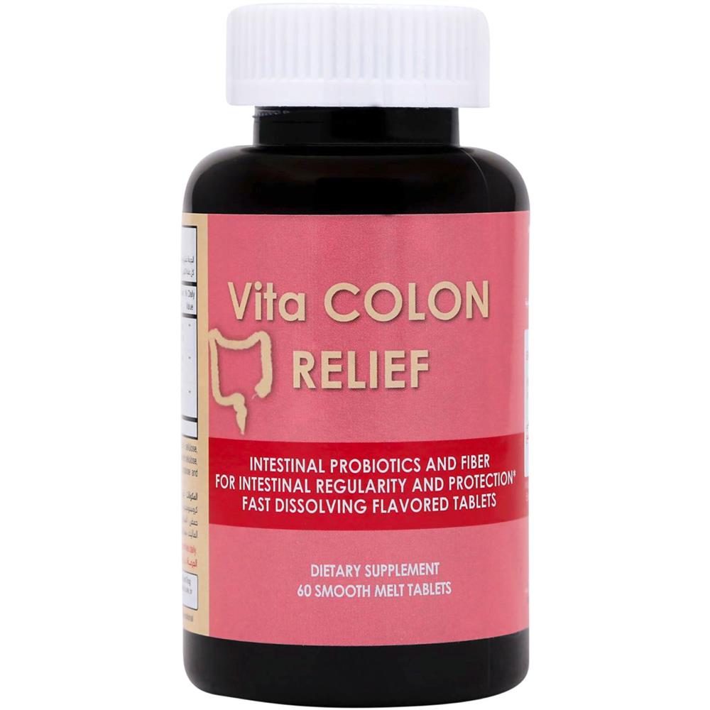 Vita Colon Relief 60 Smooth Melt Tablets