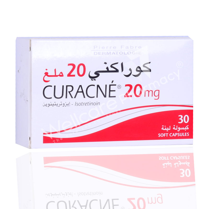 Curacne 20mg 30 Soft Capsules