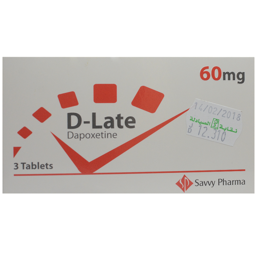 D-Late 60mg 3 Tablets