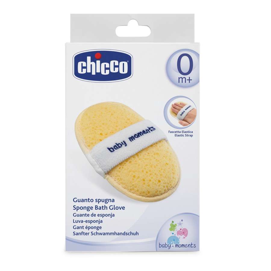 Chicco Sponge Bath Glove 0m+