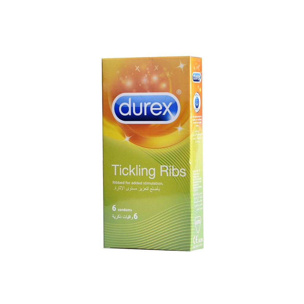 Durex Tickling Ribs 6 Condoms