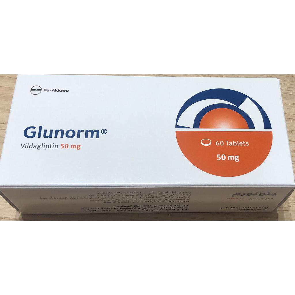 Glunorm 50mg 60 Tabs