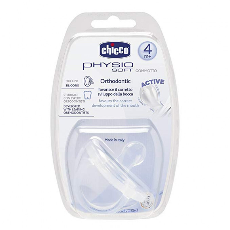 Chicco Physio Soft 4m+ Natural Clear