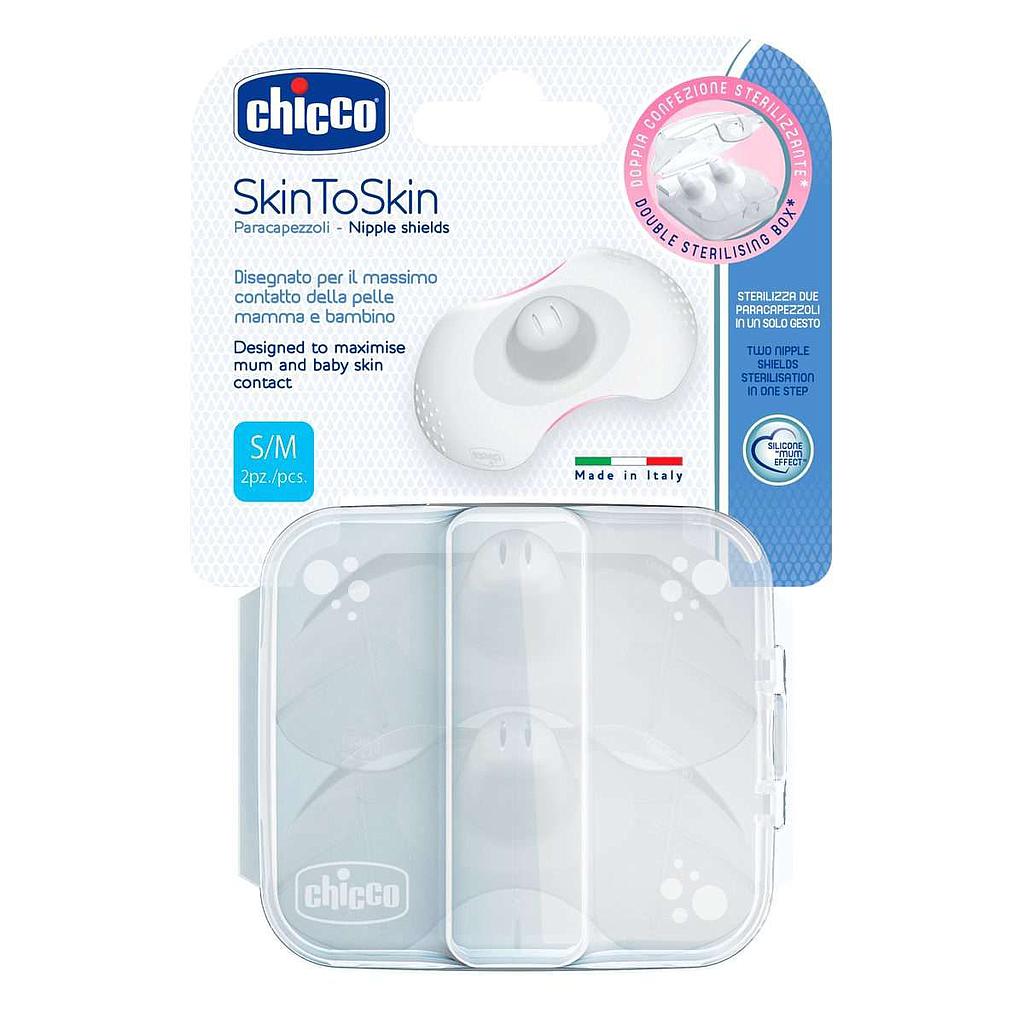 Chicco Silicon Nipple Sheilds S/M