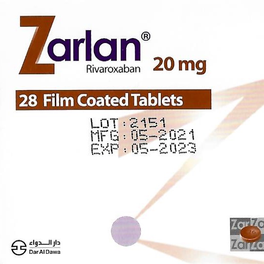 Zarlan 20mg 28 Tablets