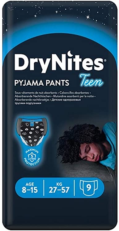 Dry Nites Teen Boys Age 8-15