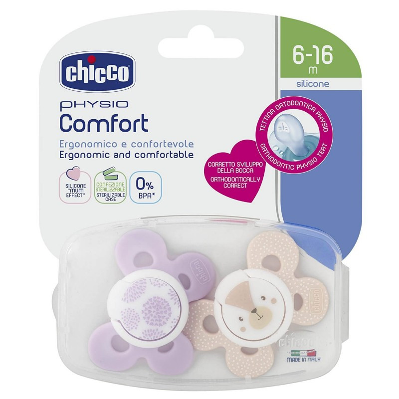 Chicco Physio Comfort Silicone 6-16m