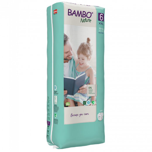 Bambo Nature Tall 6 (16+)kg 40 Diapers