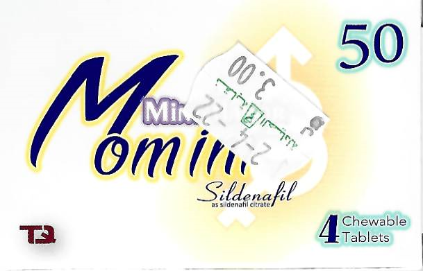 Momint 50mg 4 Chewable Tablets 