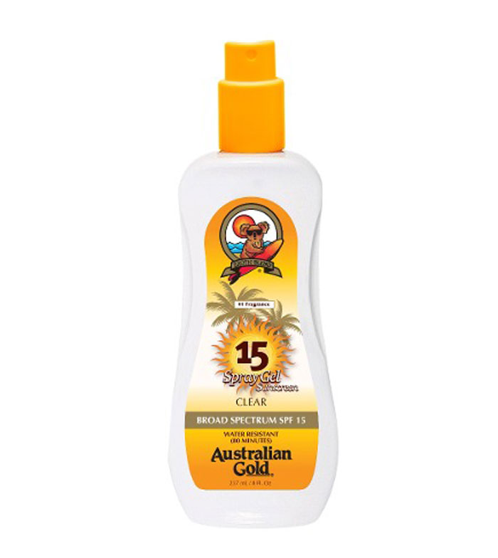 Australian Gold Exotic Blend Gel SunScreen SPF15 Spray 237ml