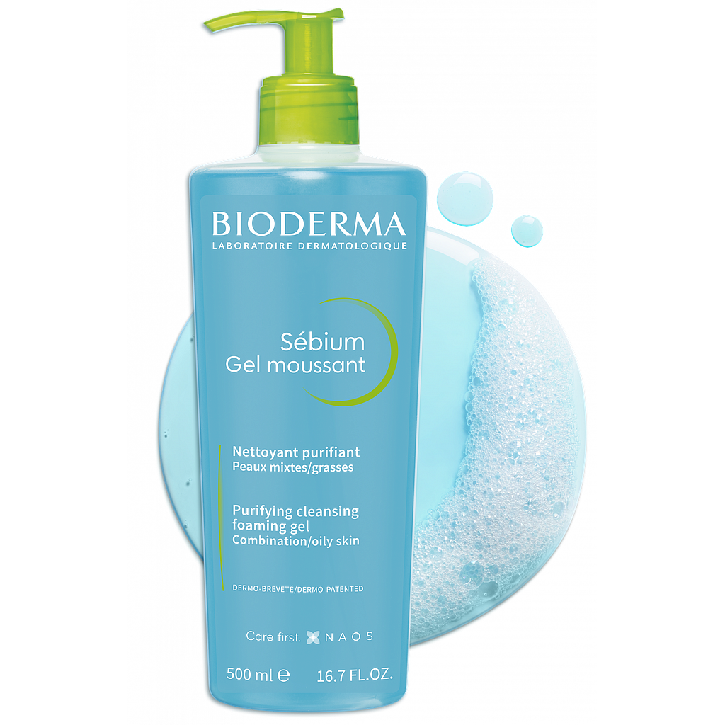 Bioderma Sebium Gel Moussant 500ml