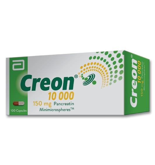 Creon 10000 150mg 100 Capsules