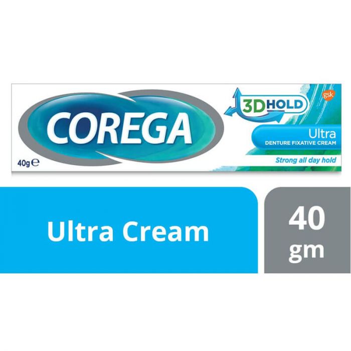 Corega Ultra Denture Fixative Cream 40ml