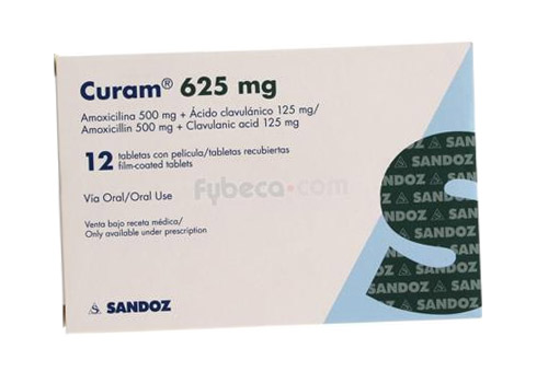 Curam 625mg 20 Tablets