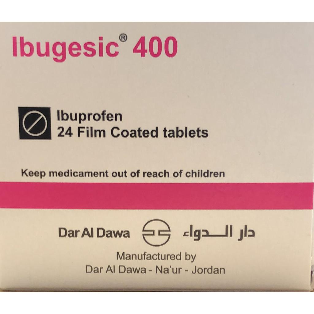 Ibugesic 400mg 24 Tabs
