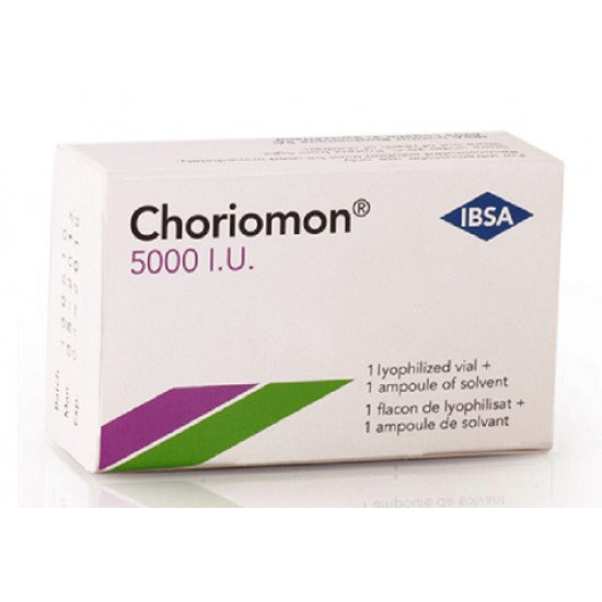 Choriomon 5000 I.U 3 Vials